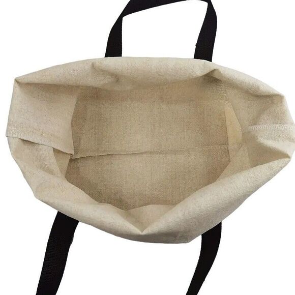 Russian Matryoshka Nesting Dolls Print Tote Handbag Travel Shoulder Bag 15-in Sq - Picture 4 of 4